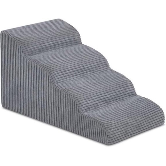 Dog Stairs & Steps for High Beds, 4 Steps High Density Foam Waterproof Dog Ramp - Picture 1 of 7